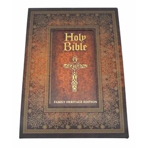 HOLY BIBLE  FAMILY HERITAGE EDITION KJV Bible - NEW - Free Shipping
